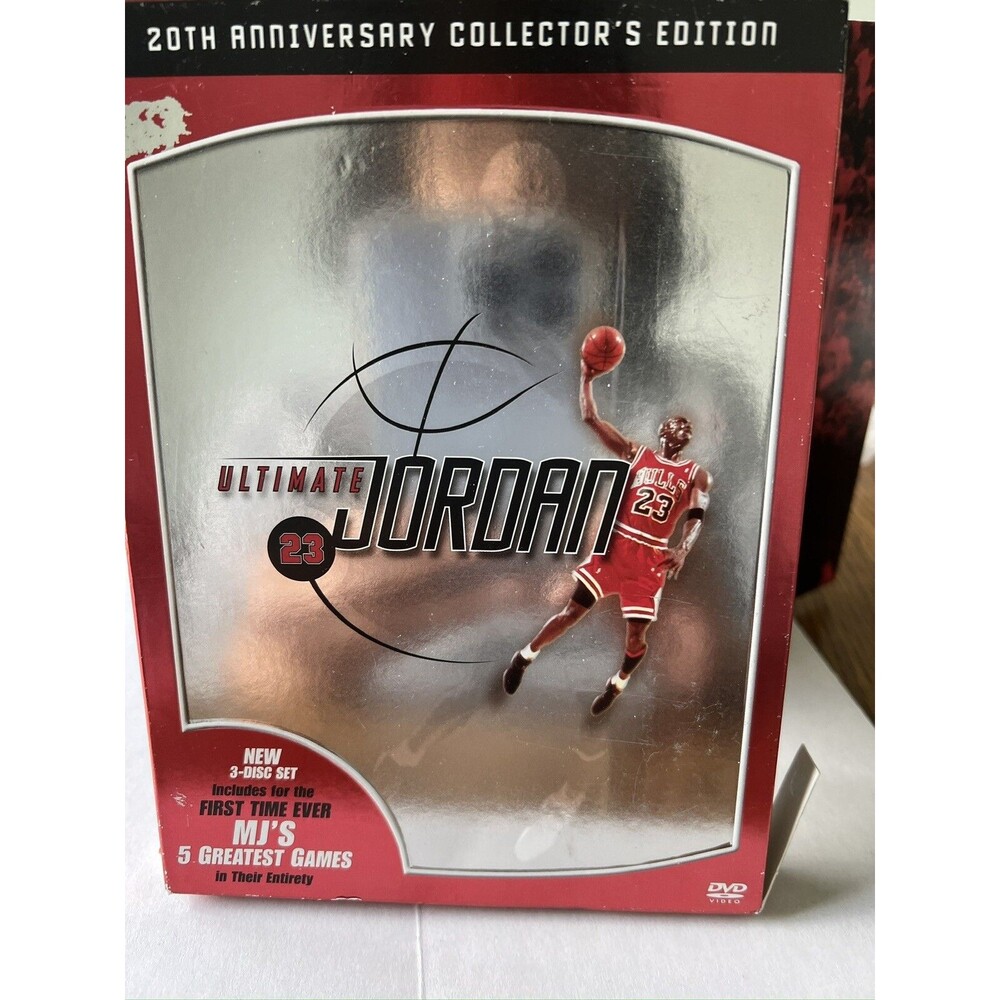 ULTIMATE MICHAEL JORDAN 20th Anniversary Collector's Edition 3 Disc DVD Set